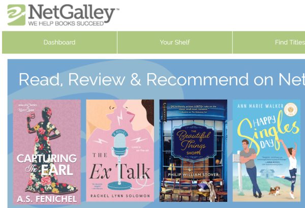 Netgalley welcome