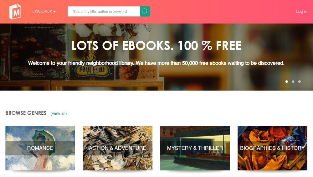 manybooks website