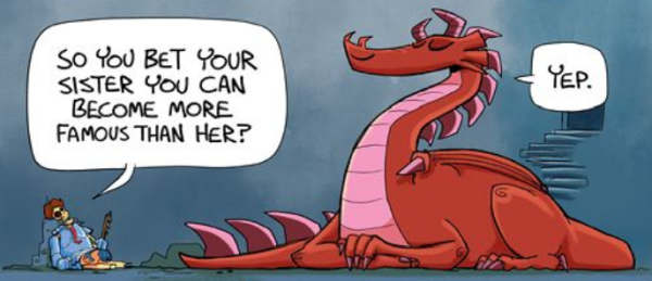 Stay in Bed and Stay Out of Trouble fantasy comic