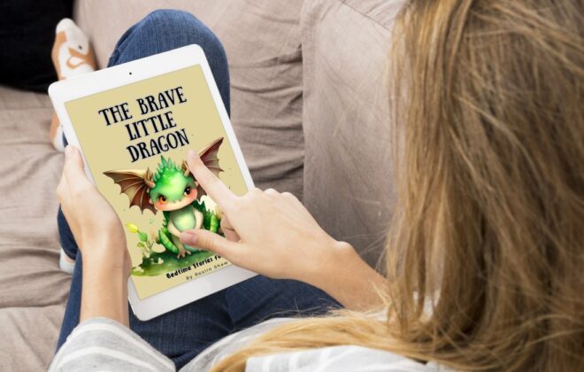 The Brave Little Dragon: Follow the journey of a small dragon who must find the courage to save his village (The Sleepytime Tales)