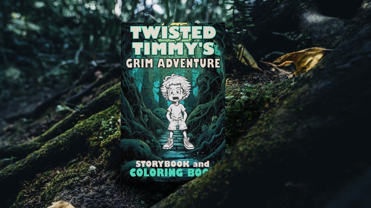 Twisted Timmy's Grim Adventure: Storybook Coloring Book