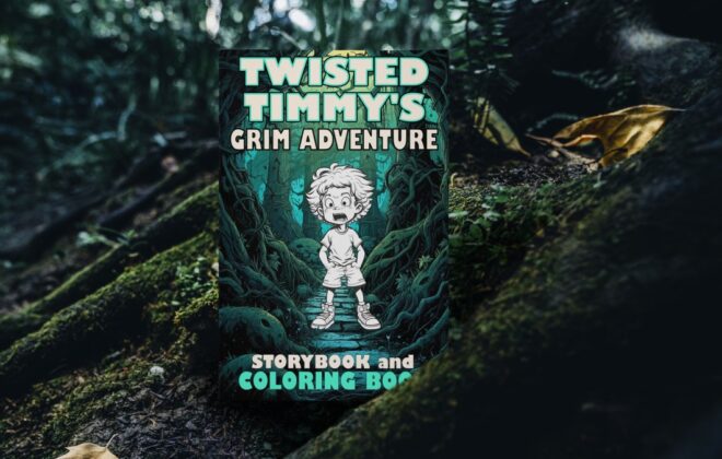 Twisted Timmy's Grim Adventure: Storybook Coloring Book