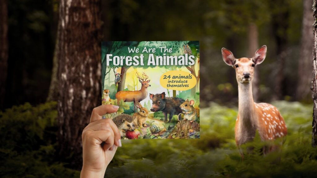Forest Book for Kids: We Are the Forest Animals: 24 Forest Animals Introduce Themselves and Tell About Their Life in Nature
