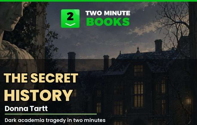 The Secret History by Donna Tartt book cover